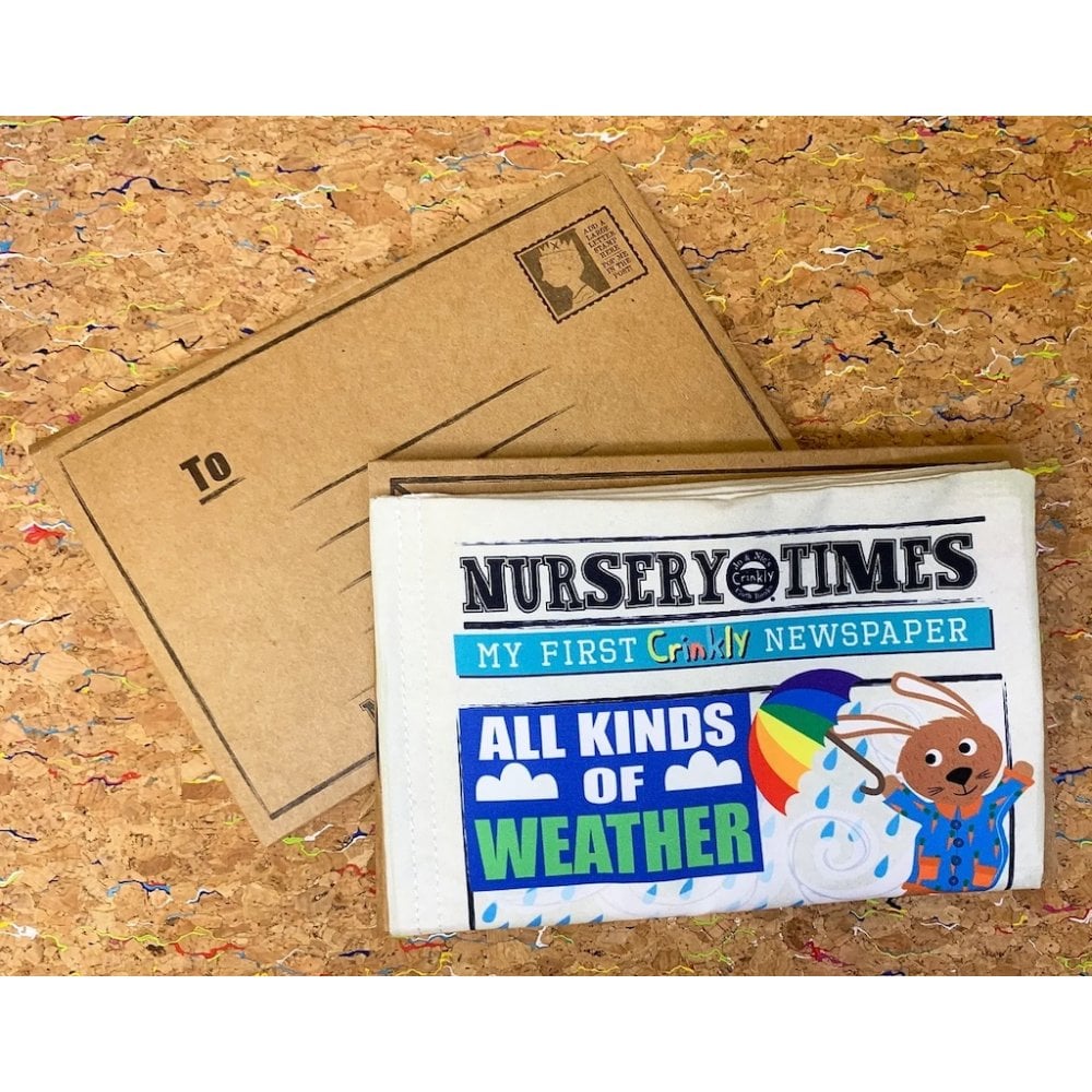 CRINKLY BOOK NEWSPAPER