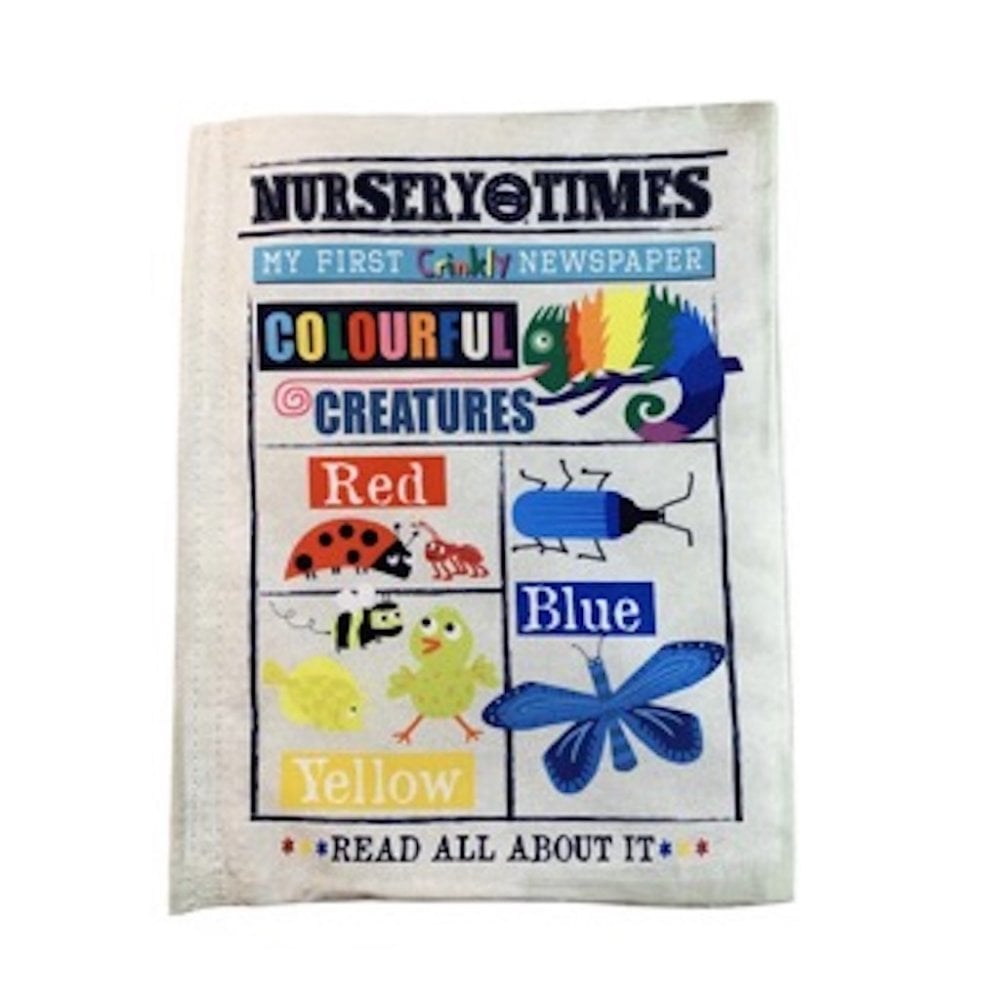CRINKLY BOOK NEWSPAPER