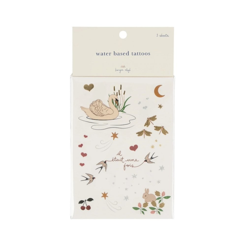WATER BASED TEMPORARY TATTOOS - SWAN