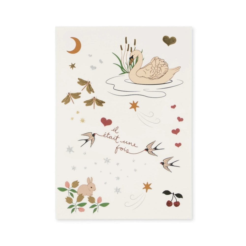 WATER BASED TEMPORARY TATTOOS - SWAN