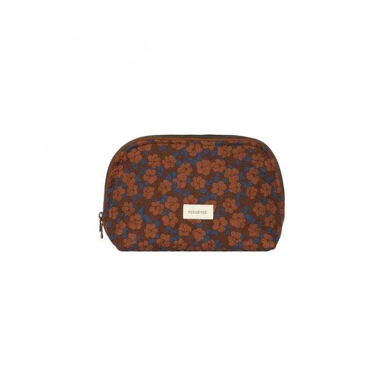 PARIS-TOKYO VANITY CASE - Maroon Poppies