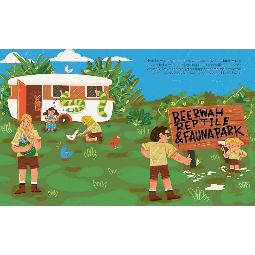 LITTLE PEOPLE BIG DREAMS - STEVE IRWIN (4-7 YEARS)