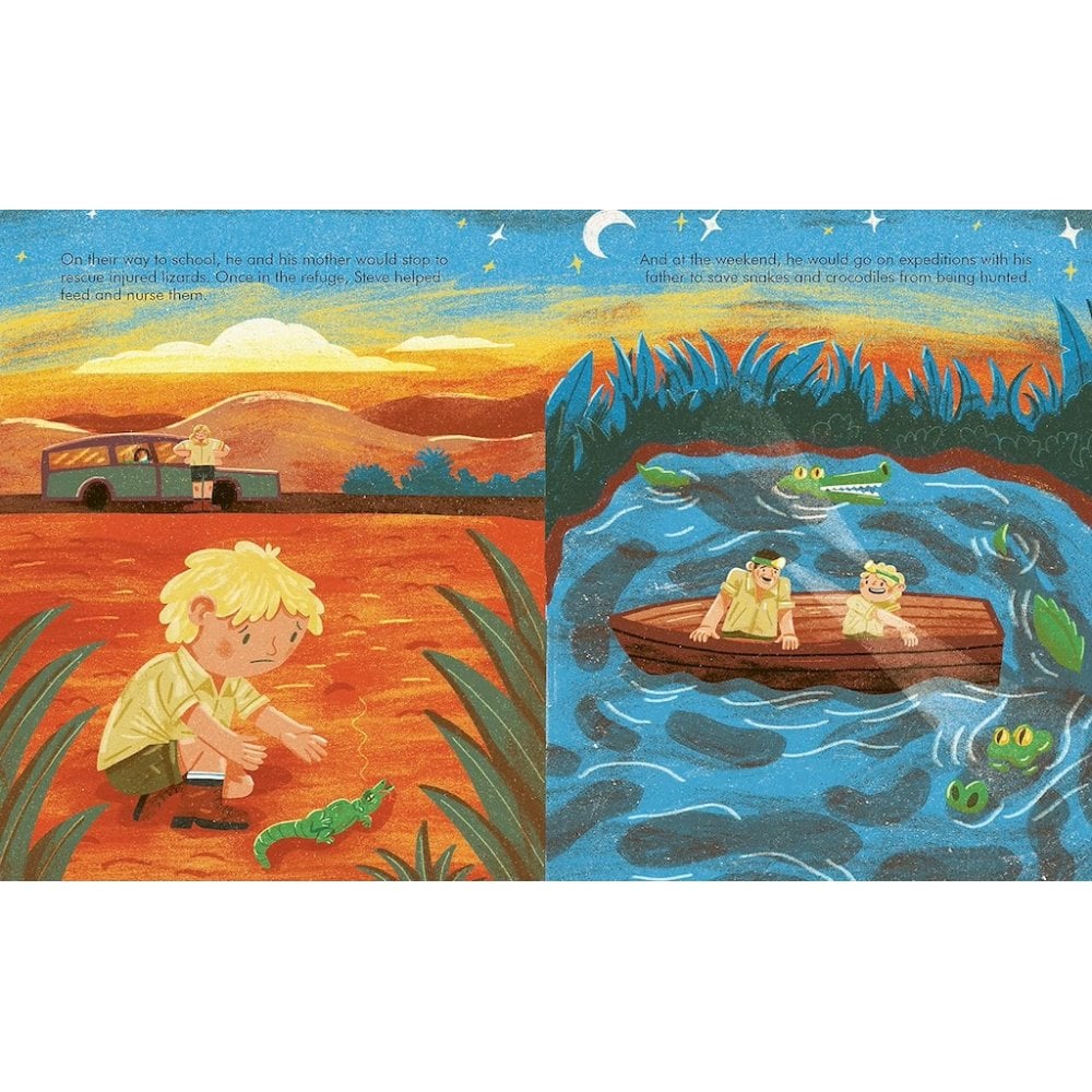 LITTLE PEOPLE BIG DREAMS - STEVE IRWIN (4-7 YEARS)