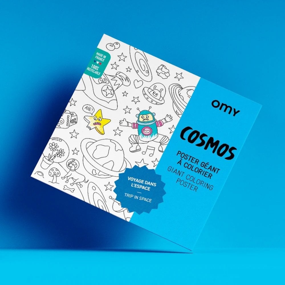 GIANT COLOURING POSTER - COSMOS
