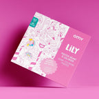 GIANT COLOURING POSTER - LILY