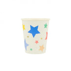 8 HAPPY BIRTHDAY STARS CUPS