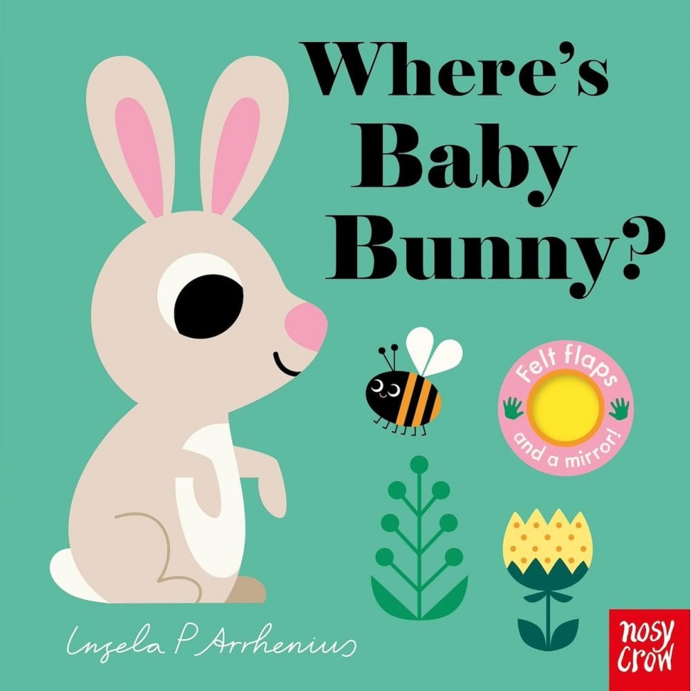 WHERE'S BABY BUNNY - FELT FLAPS (0-2 YEARS)