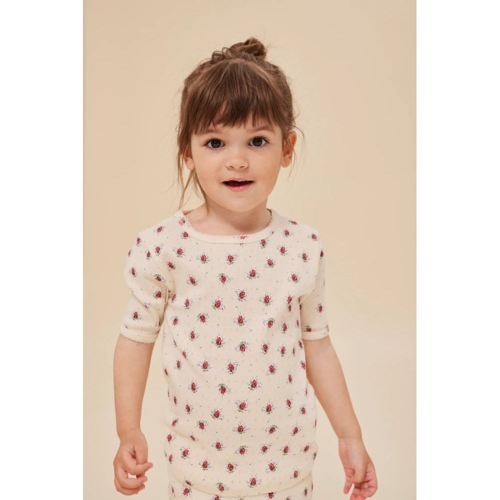 MINNIE SHORT SLEEVE BLOUSE -  VITA ROSA MINI