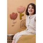 FLOWER CUSHIONED WALL HANGING