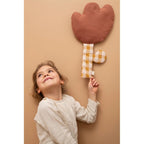 FLOWER CUSHIONED WALL HANGING