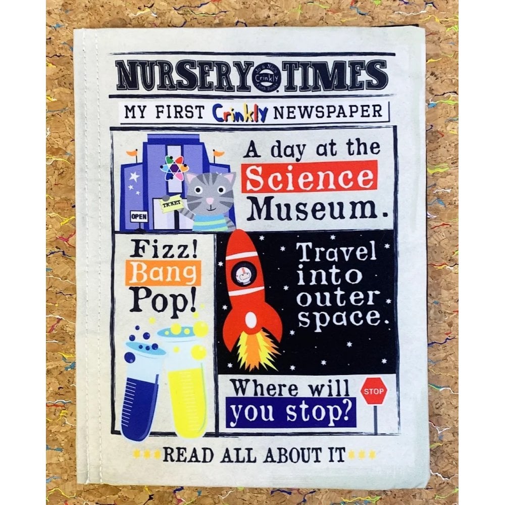 CRINKLY BOOK NEWSPAPER