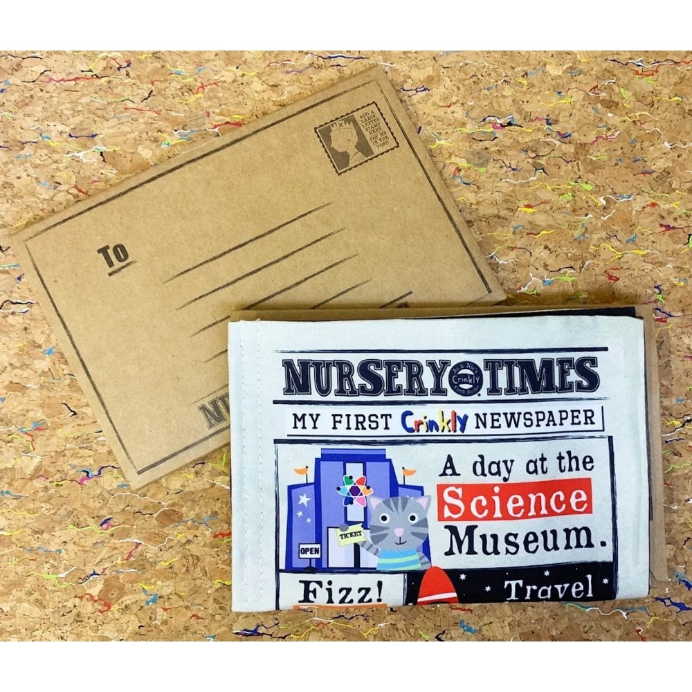 CRINKLY BOOK NEWSPAPER