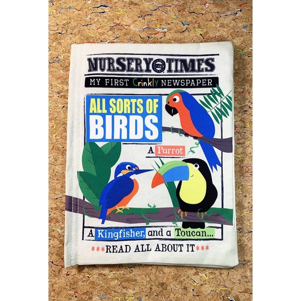 CRINKLY BOOK NEWSPAPER