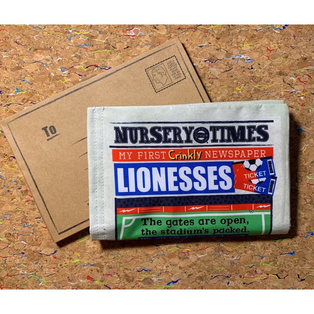 CRINKLY BOOK NEWSPAPER