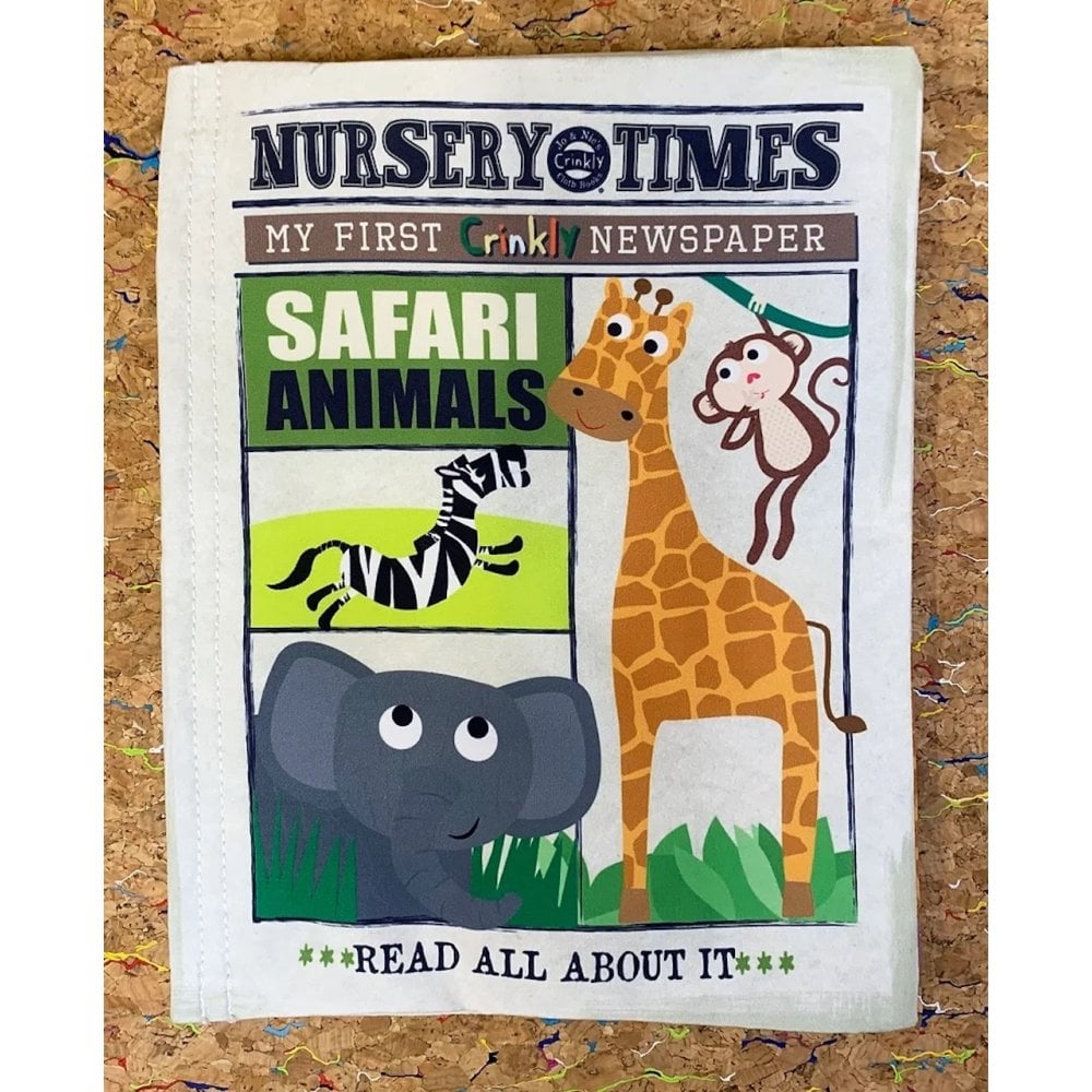 CRINKLY BOOK NEWSPAPER