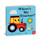 WHERE'S MR TRACTOR - FELT FLAPS BOARD BOOK (0-2 YEARS)
