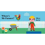 WHERE'S MR TRACTOR - FELT FLAPS BOARD BOOK (0-2 YEARS)