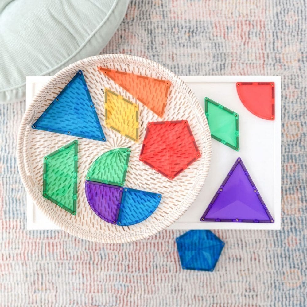 MAGNETIC TILES - RAINBOW SHAPE EXPANSION PACK 36 PIECES