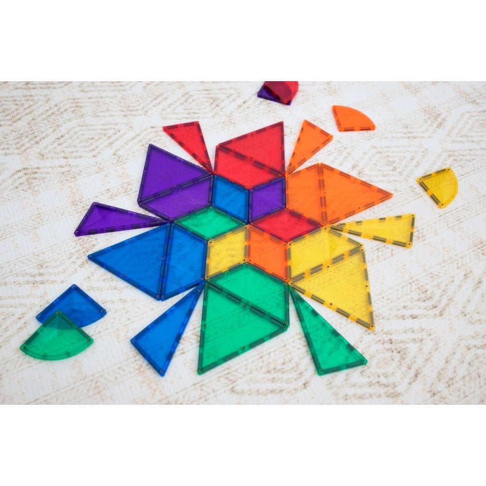 MAGNETIC TILES - RAINBOW SHAPE EXPANSION PACK 36 PIECES