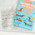 NAIL STICKERS - SAUSAGE DOG