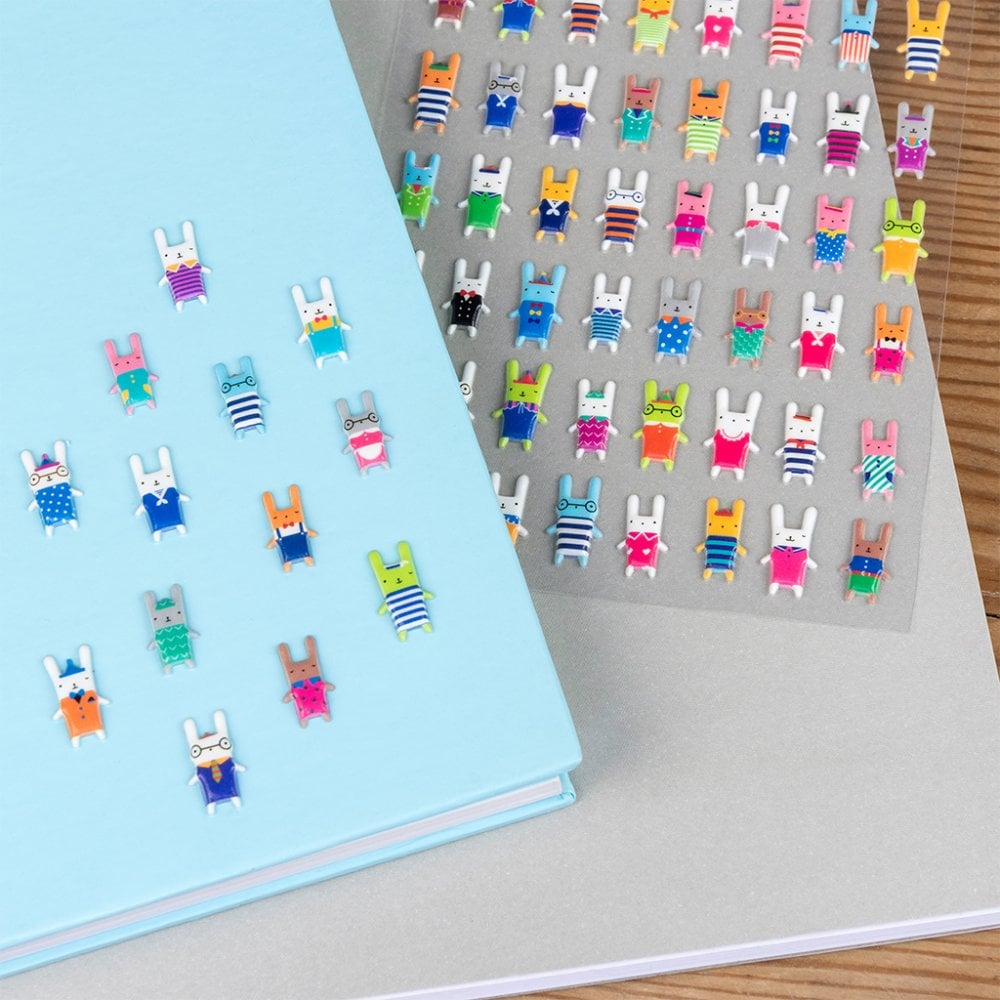 3D PUFFY STICKERS - BONNY BUNNY