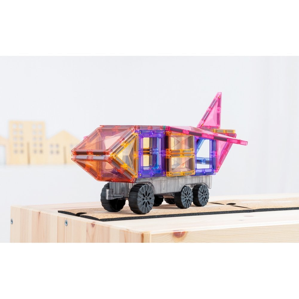 MAGNETIC TILES PASTEL TRANSPORT PACK 50 PIECES