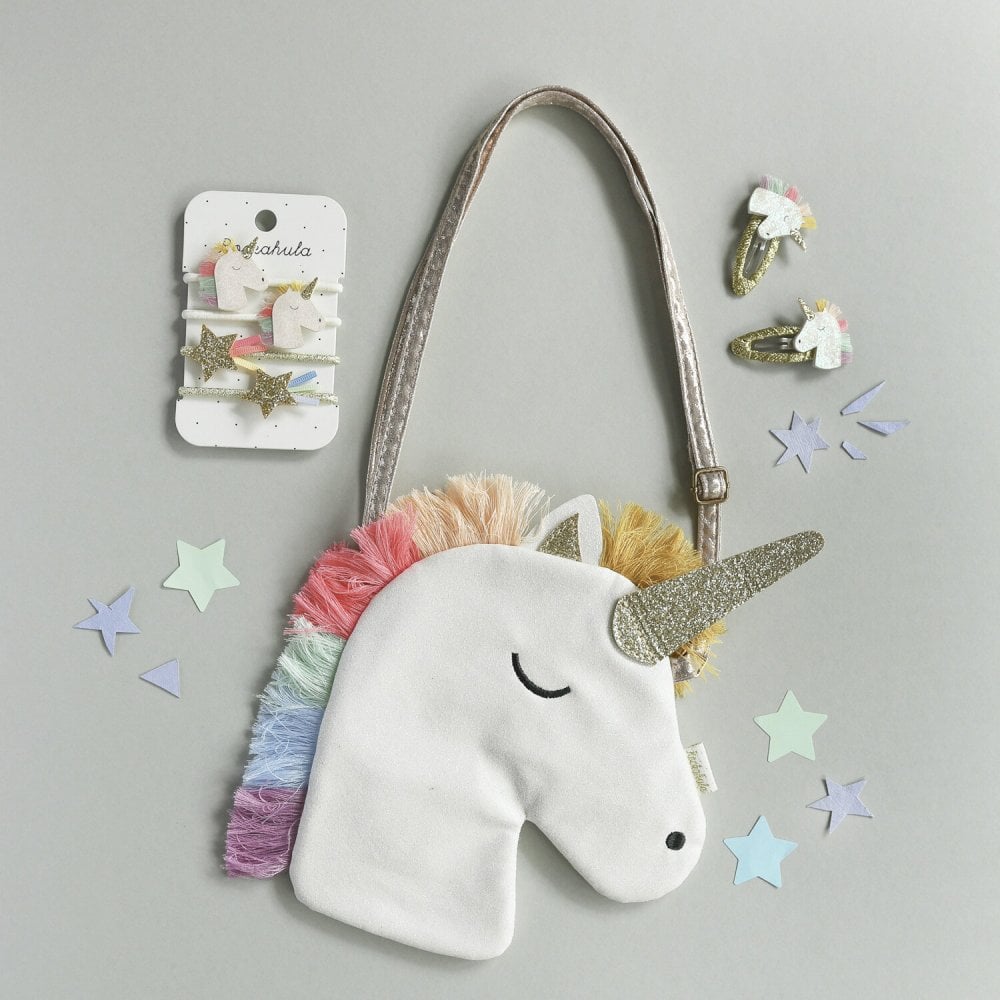 RAINBOW UNICORN HAIR PONIES