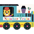 NUMBER TRAIN BOARD BOOK (3-6 YEARS)