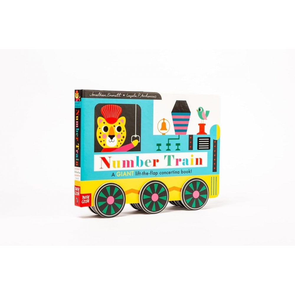 NUMBER TRAIN BOARD BOOK (3-6 YEARS)