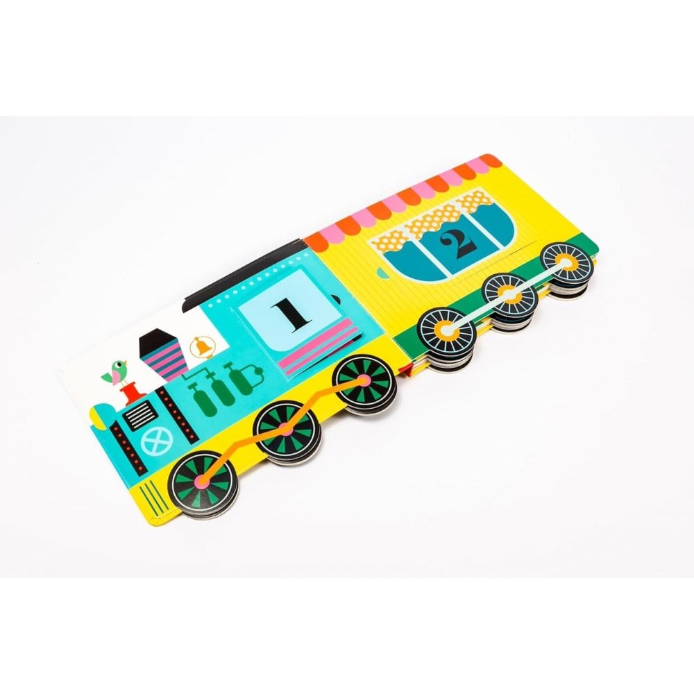 NUMBER TRAIN BOARD BOOK (3-6 YEARS)
