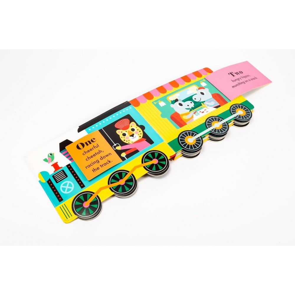 NUMBER TRAIN BOARD BOOK (3-6 YEARS)