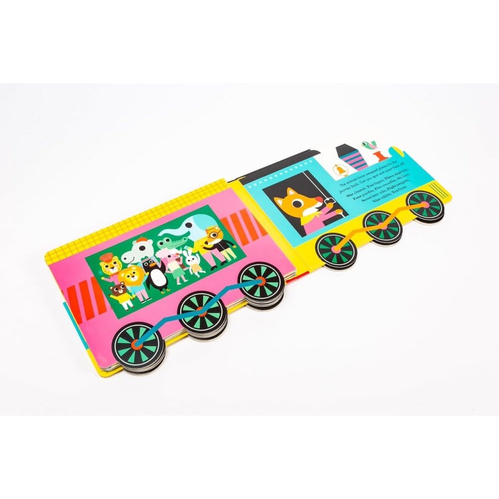 NUMBER TRAIN BOARD BOOK (3-6 YEARS)