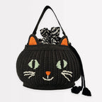 TRICK OR TREAT CAT BASKET BAG