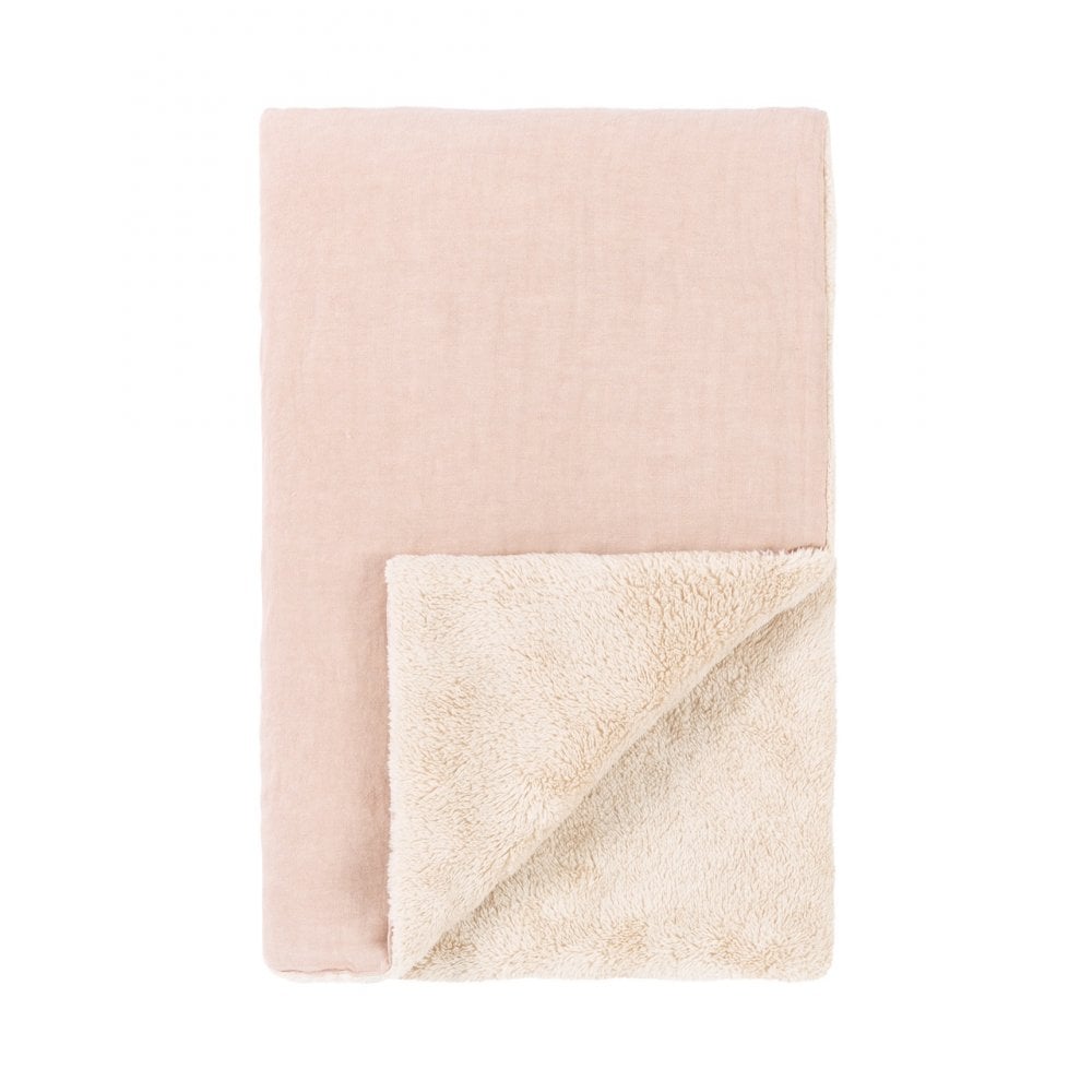 L1N0 EMBROIDERED WINTER BLANKET FRENCH LINEN