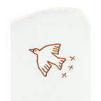 EMBROIDERED CLOUD CUSHION L1N0 WASHED LINEN