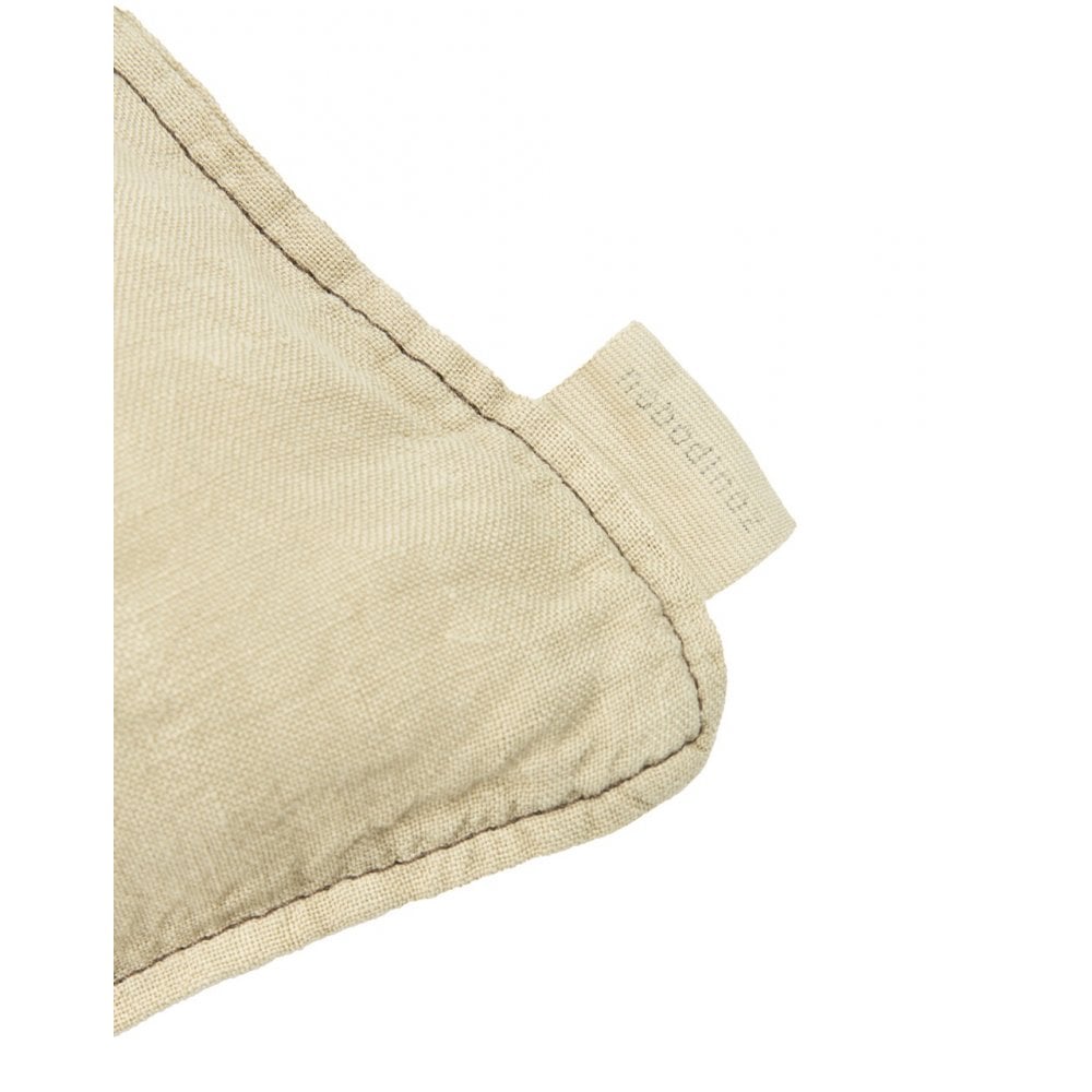 EMBROIDERED RECTANGULAR CUSHION L1N0 WASHED LINEN 50x30cm