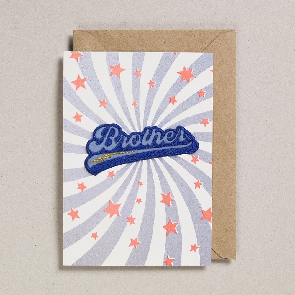 BROTHER IRON ON PATCH CARD
