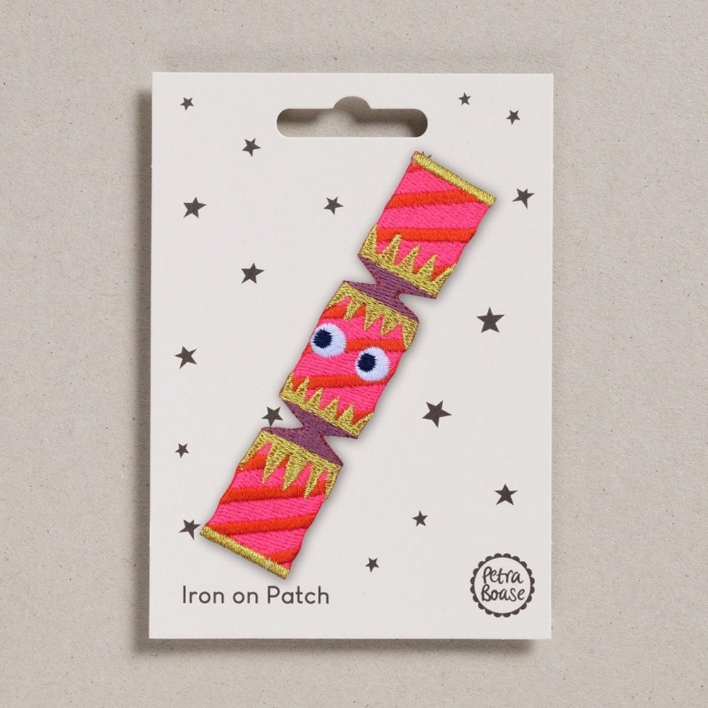 CHRISTMAS CRACKER - IRON ON PATCH