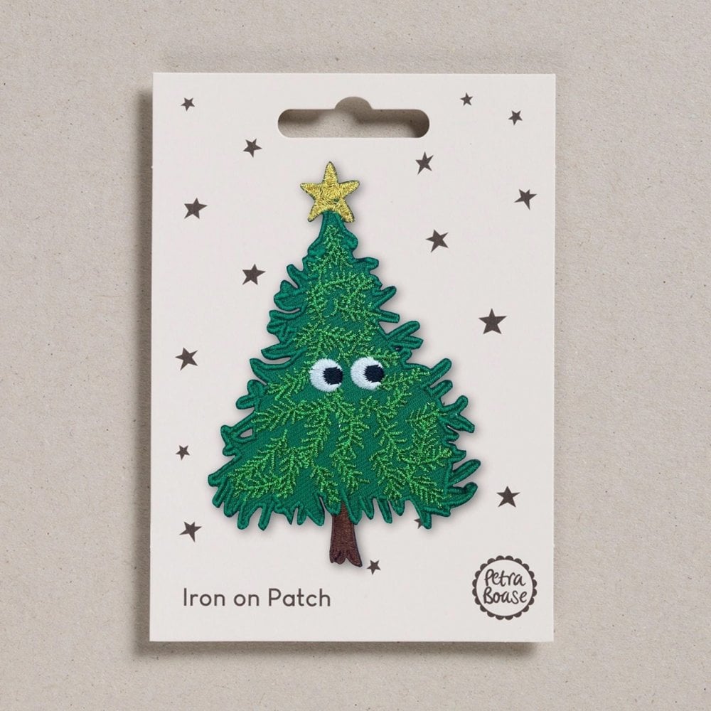 IRON ON PATCH - CHRISTMAS TREE
