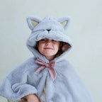 CAT DRESS UP CAPE - GREY