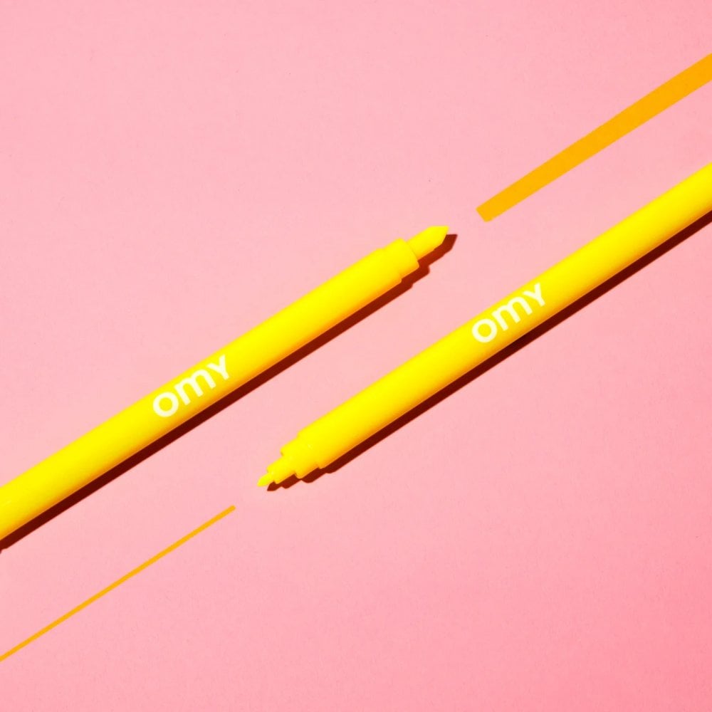 9 NEON FELT PENS