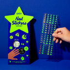 200 GLOW PARTY NAIL STICKERS