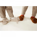 AVIAJA BEAR SLIPPERS - CARAMEL