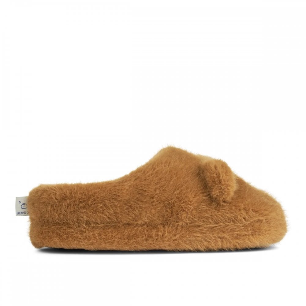 AVIAJA BEAR SLIPPERS - CARAMEL