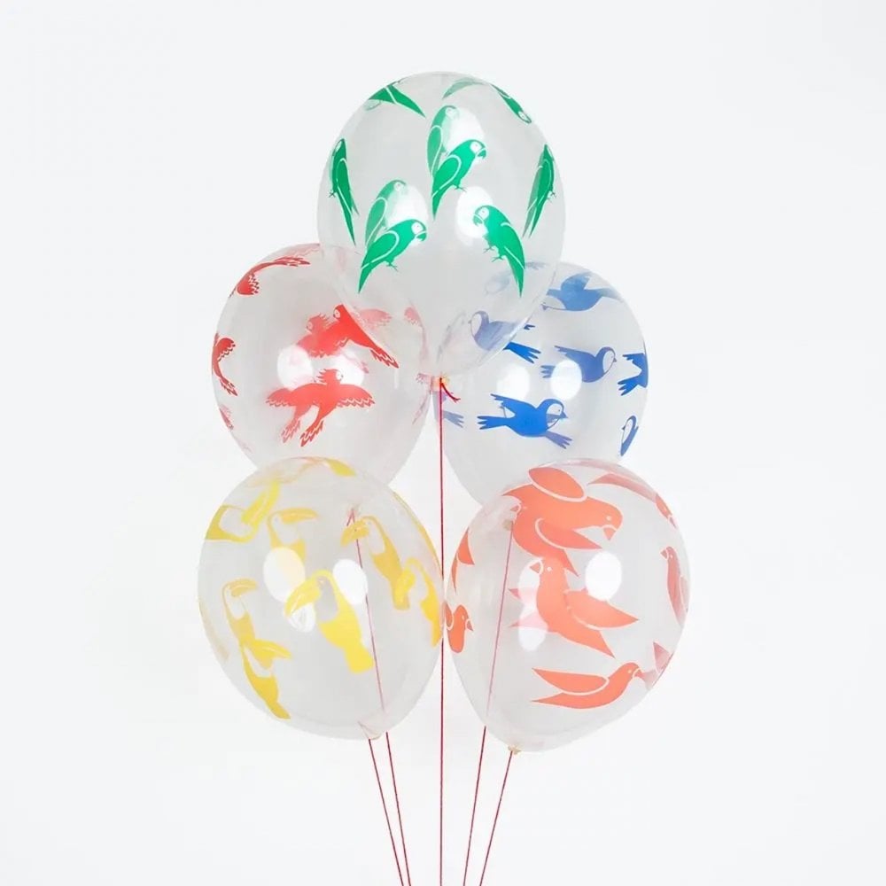5 BALLOONS - JUNGLE ANIMALS