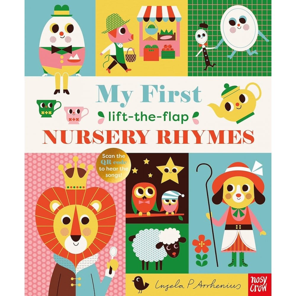 LIFT THE FLAP NURSERY RHYMES BOARD BOOK (2-5 YEARS)