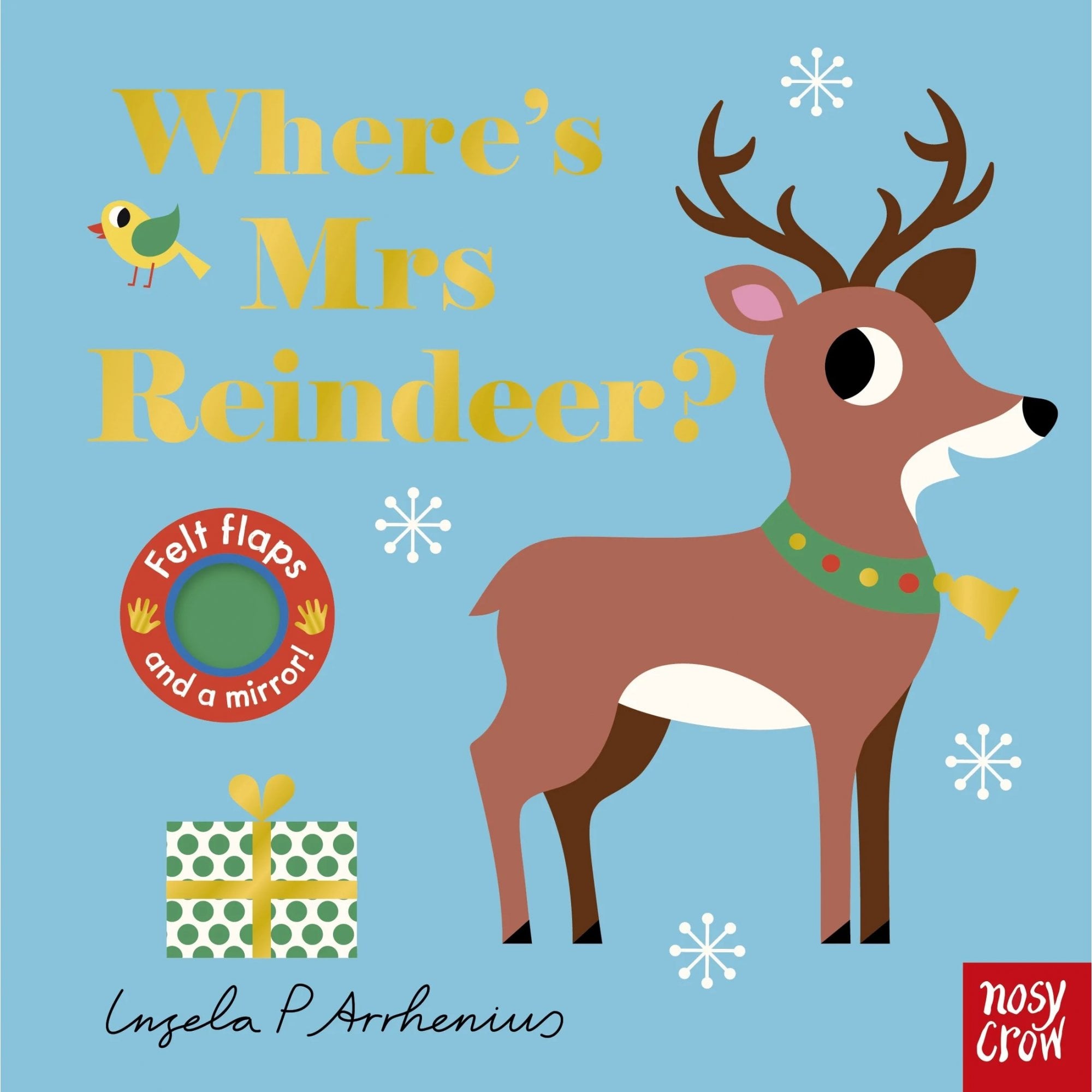 WHERES MRS REINDEER - FELT FLAPS