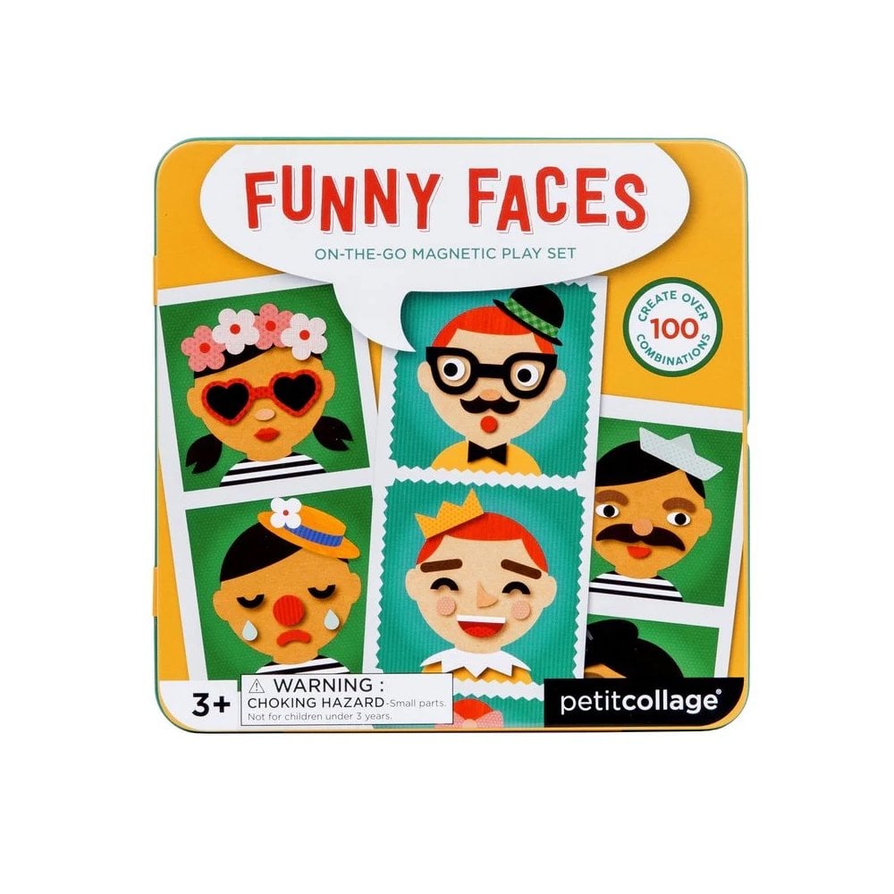 ON THE GO MAGNETIC PLAY SET - FUNNY FACES