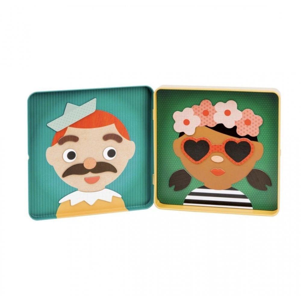 ON THE GO MAGNETIC PLAY SET - FUNNY FACES