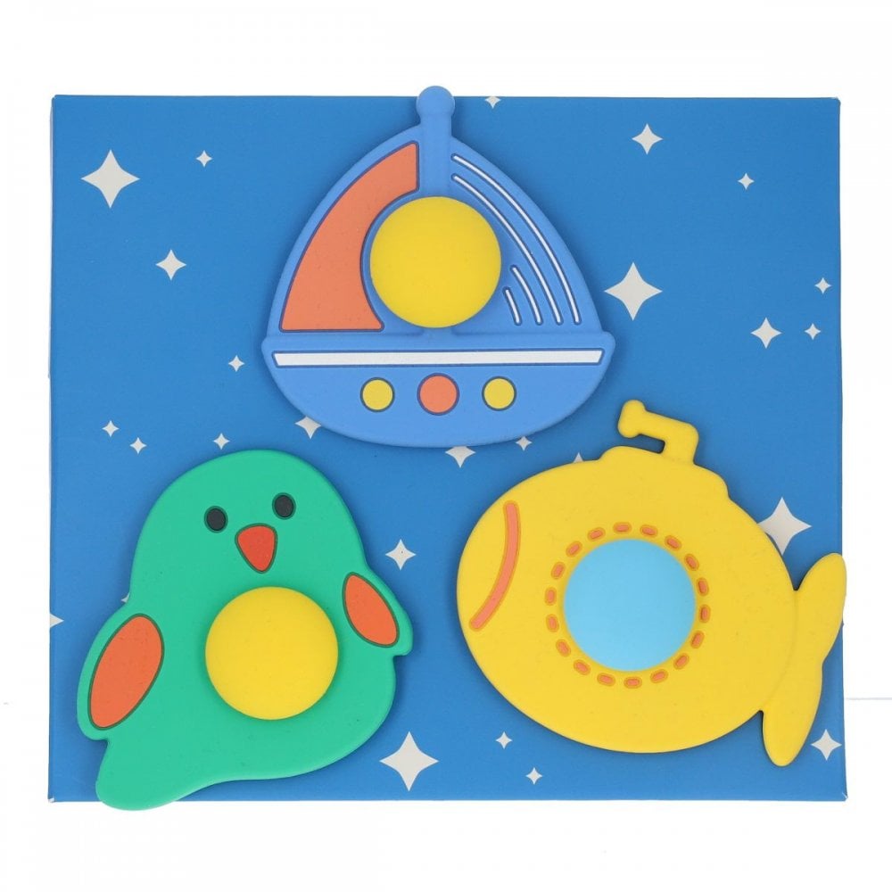 ROTATING SUCTION CUP BATH TOY SET